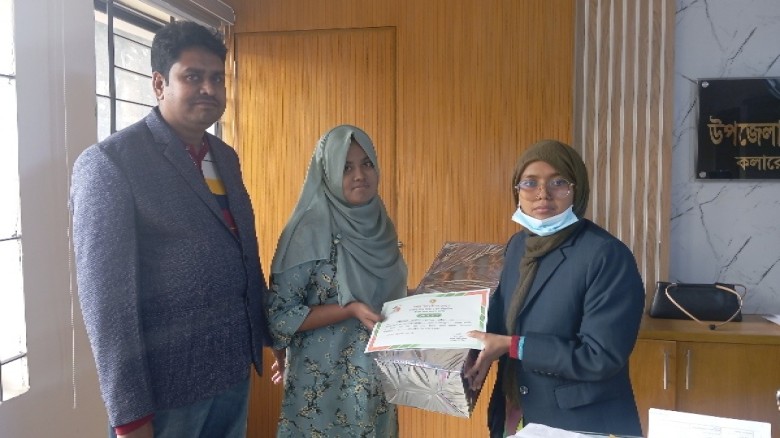 মহান বিজয় দিবসের চিত্রাঙ্কন ও রচনা প্রতিযোগিতায় সাফল্য অর্