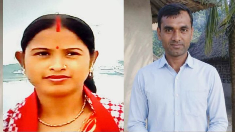 অসুস্থ স্বামী রেখে পরকিয়ায় আসক্ত হয়ে এক সন্তানের মা প্রেমিকার হাত ধরে উধাও,থানায় অভিযোগ