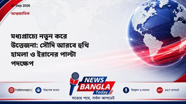 মধ্যপ্রাচ্যে নতুন করে উত্তেজনা: সৌদি আরবে হুথি হামলা ও ইরানে